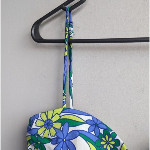 Zara floral print cut out sleeveless mini dress - Picture 4 of 5